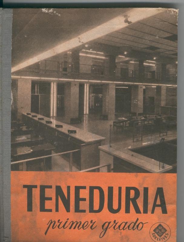 Teneduria de libros. Primer grado
