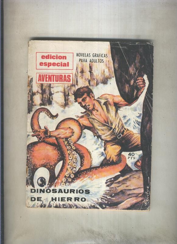 Aventuras formato libreta: Dinosaurios de hierro (G.del Toro) 