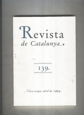 Revista de catalunya numero 139