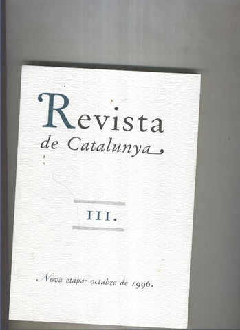 Revista de catalunya numero 111