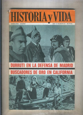 Historia y Vida numero 031 (numerado 2 en trasera(