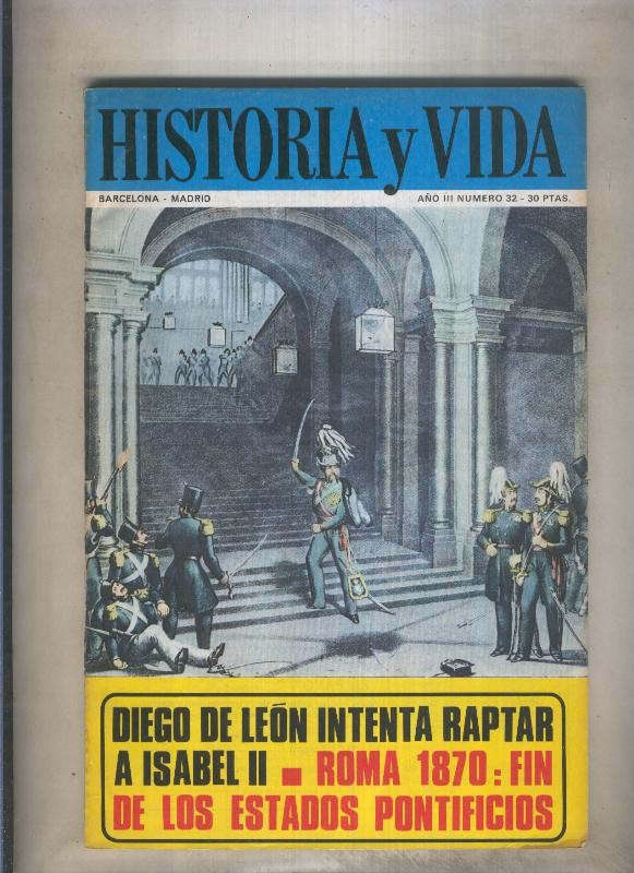 Historia y Vida numero 032 (numerado 2 en trasera)