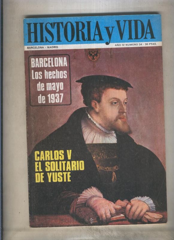 Historia y Vida numero 034 (numerado 1 en trasera)