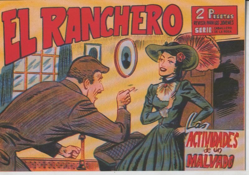 El Ranchero facsimil numero 09: Las actividades de un malvado
