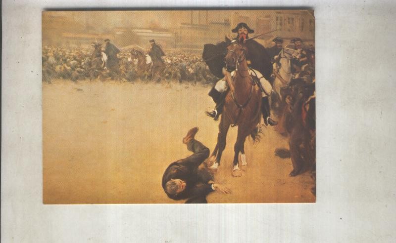 Tarjeta Publicitaria: Escena semana tragica