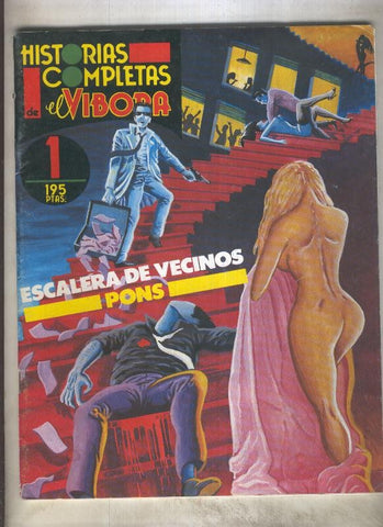 Historias completas de El Vibora numero 01: Escalera de Vecinos (numerado 1 en trasera)