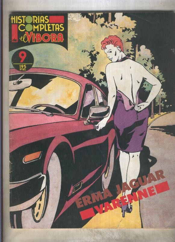 Historias completas de El Vibora numero 09: Erma Jaguar (numerado 1 en trasera)