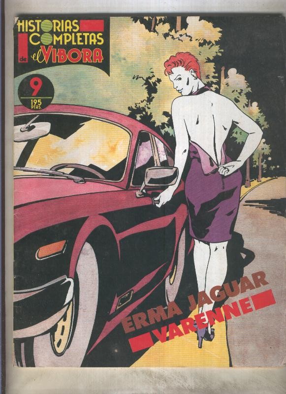 Historias completas de El Vibora numero 09: Erma Jaguar (numerado 2 en trasera)