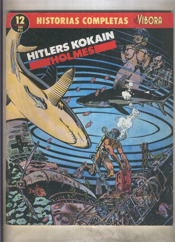 Historias completas de El Vibora numero 12: Hitlers Kokain (numerado 2 en trasera)