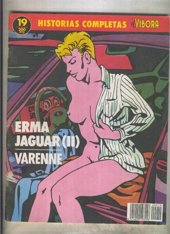 Historias completas de El Vibora numero 19: Erma Jaguar 2 (numerado 1 en trasera)