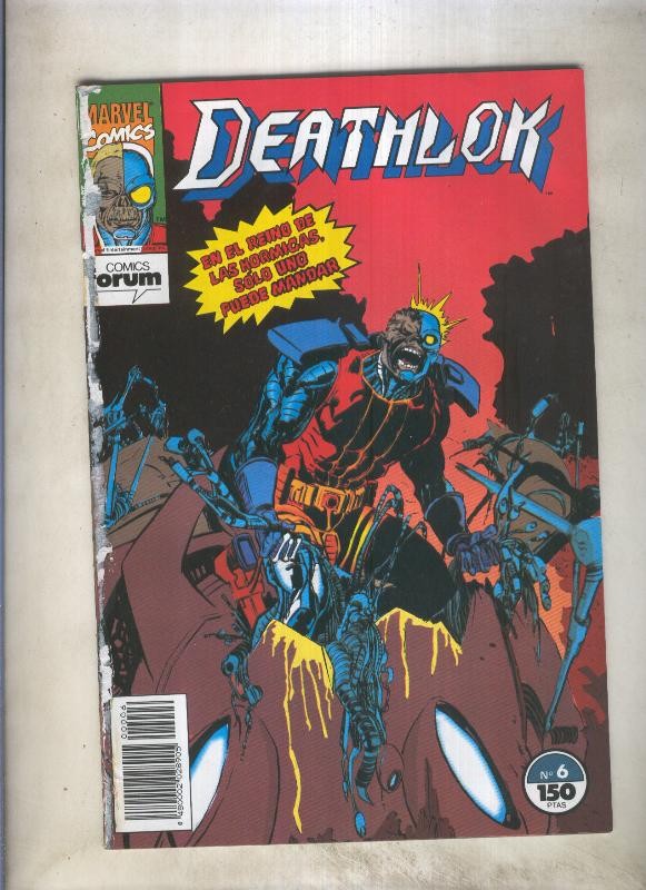 Deathlok numero 06: procede de retapado (numerado 1 en trasera)