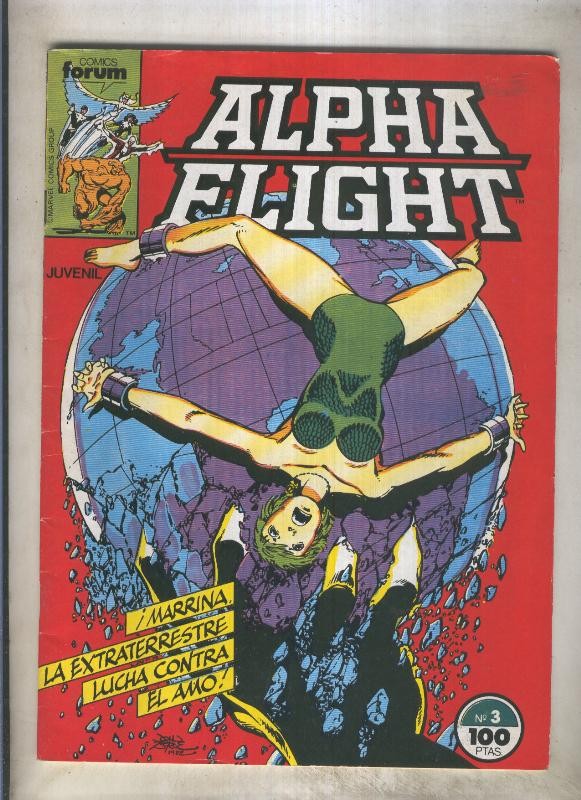 Alpha Flight volumen 1 numero  03