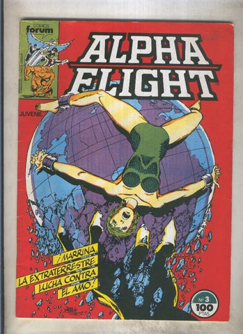 Alpha Flight volumen 1 numero  03