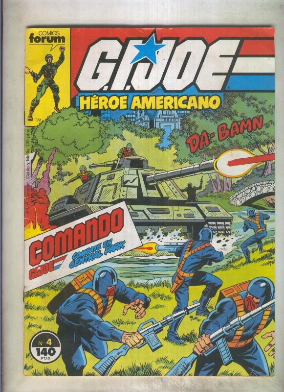 G.I.Joe (comando Gijoe) numero 04: Operacion Wingfield