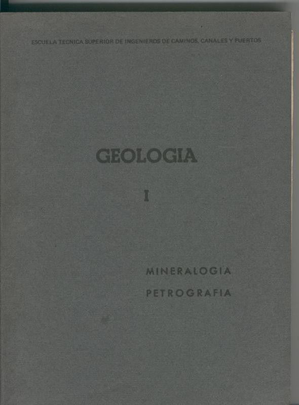 Geologia I. Mineralogia-Petrografia