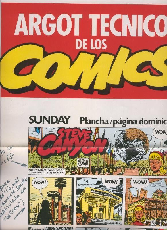 Poster: Argot Tecnico de los Comics