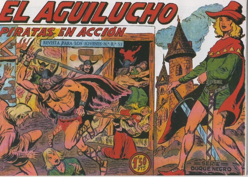 El Aguilucho, facsimil numero 03: Piratas en accion 