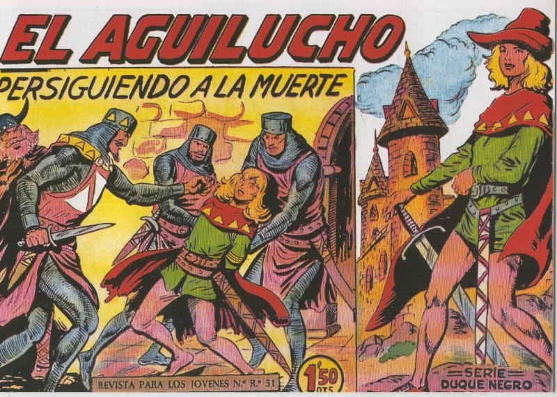 El Aguilucho, facsimil numero 05: Persiguiendo a la muerte