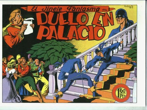 El Jinete Fantasma facsimil numero 010: Duelo en palacio