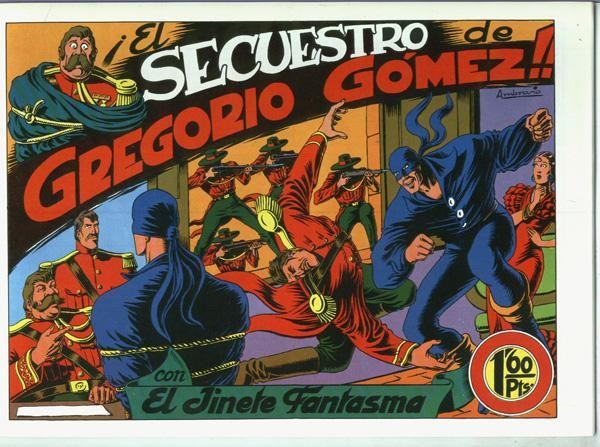 El Jinete Fantasma facsimil numero 025: El secuestro de Gregorio Gomez