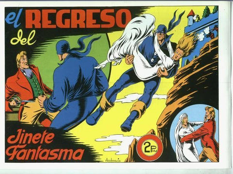 El Jinete Fantasma facsimil numero 032: el regreso del jinete fantasma