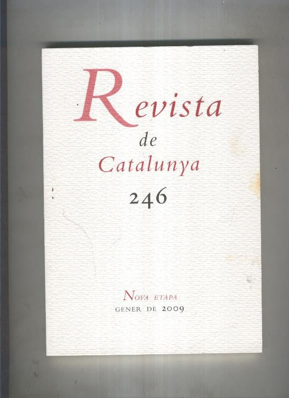 Revista de catalunya numero 246