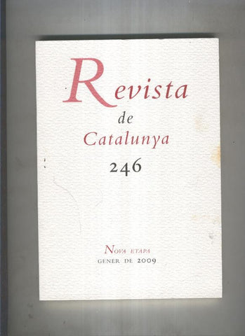 Revista de catalunya numero 246