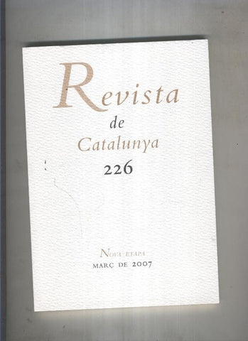 Revista de catalunya numero 226
