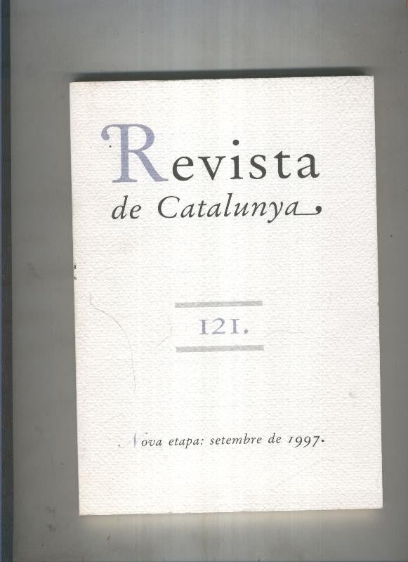 Revista de catalunya numero 121