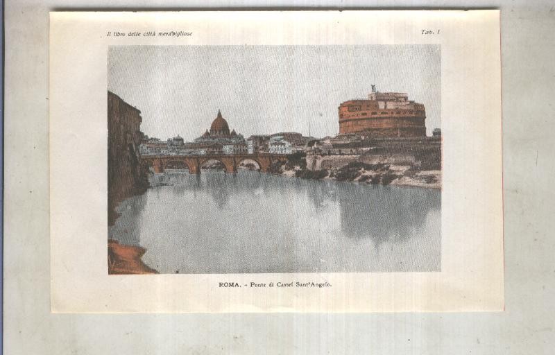 Lamina 01: Roma, ponte di Castel Sant Angelo