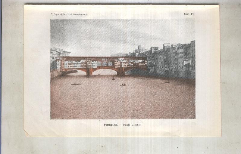 Lamina 07: Firenze, ponte vecchio
