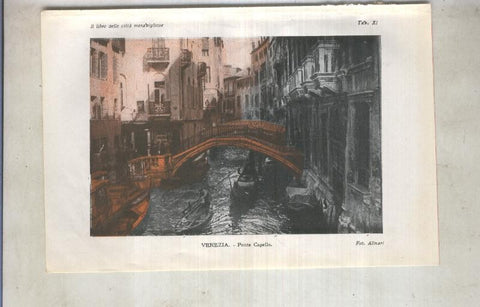 Lamina 11: Venezia: Ponte Capello