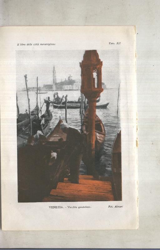 Lamina 12: Venezia: vecchio gondoliere