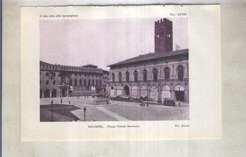 Lamina 28: Bologna: Piazza Vittorio Emanuele