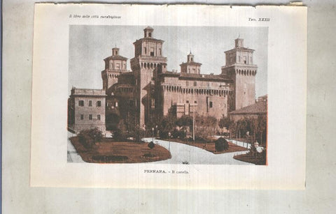 Lamina 32: Ferrara: Il castello