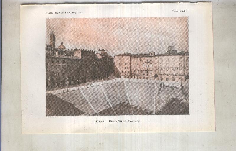 Lamina 35: Siena: Piazza Vittorio emanuele