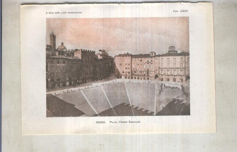 Lamina 35: Siena: Piazza Vittorio emanuele