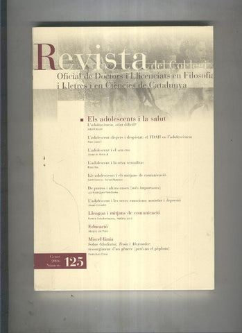 Revista del col·legi  Doctors i Llicenciats en Filosofia i Lletres 