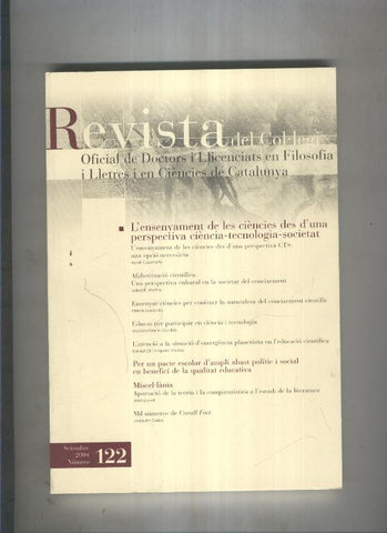 Revista del col·legi  Doctors i Llicenciats en Filosofia i Lletres 