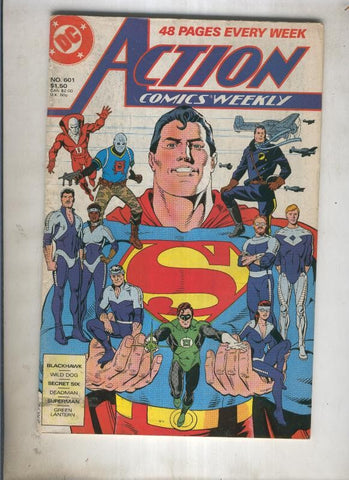 Action comics weekly 601 