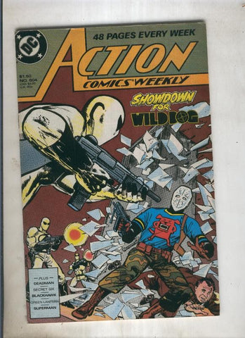 Action comics weekly 604 showdown for wildog 