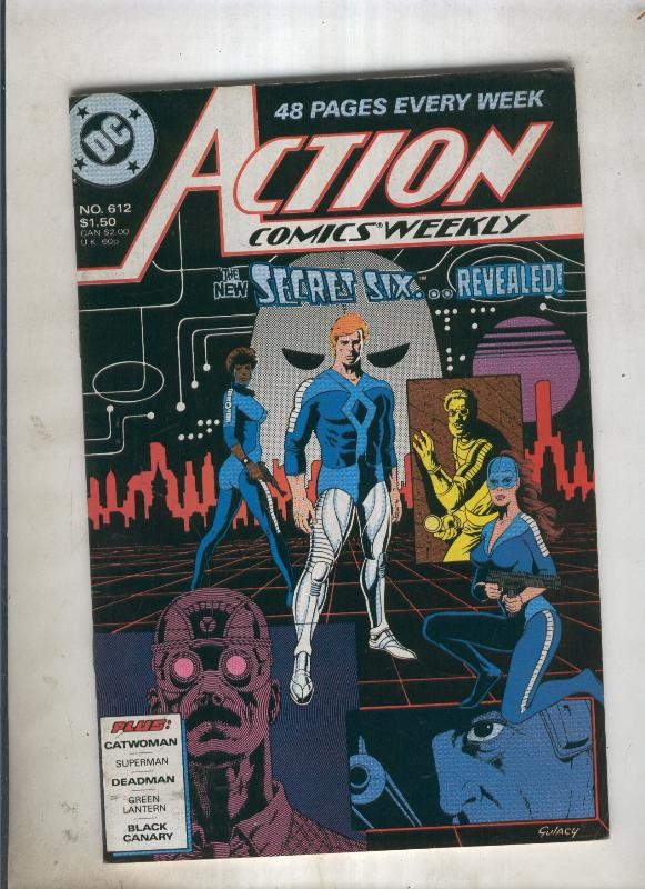 Action comics weekly 612 the new secret six.. revealed