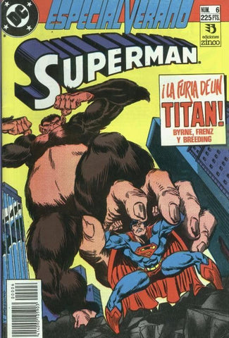 Superman especial Verano numerado 6
