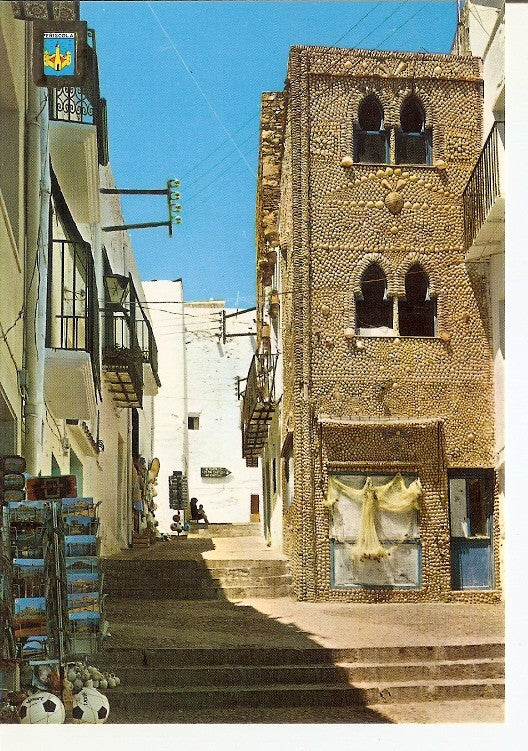 Postal 020011 : Casa de las conchas. Peñiscola