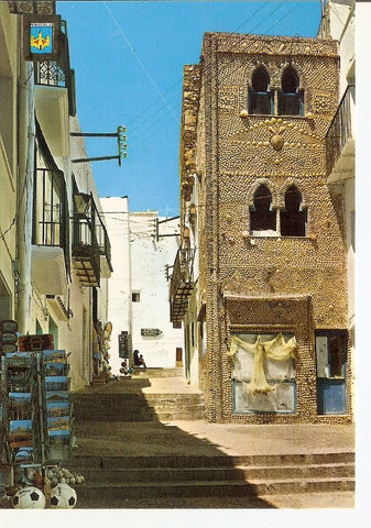 Postal 020011 : Casa de las conchas. Peñiscola
