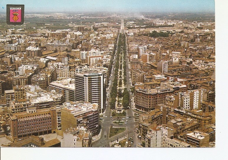 Postal 020120 : Plaza españa y Gran Via Ramon y Cajal (valencia)