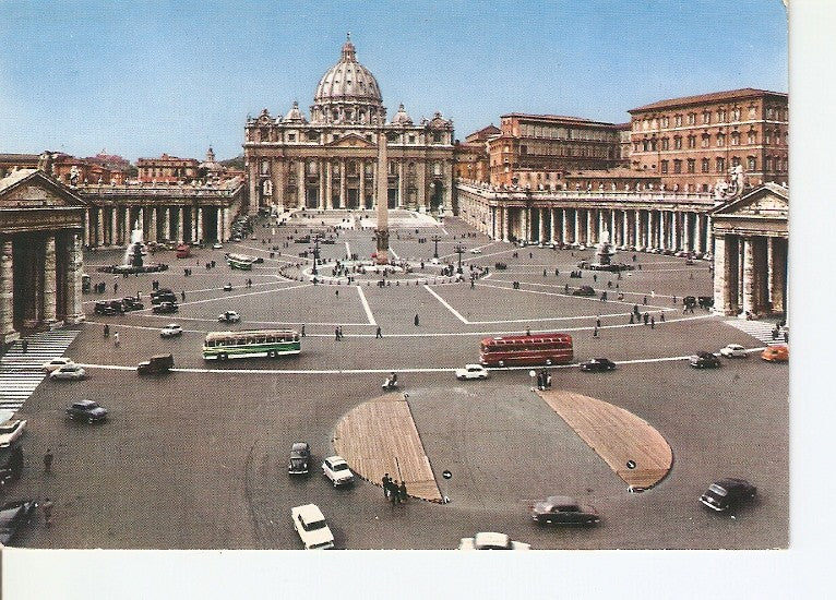 Postal 020135 : Place et Basilique de St. Pierre - Vaticano