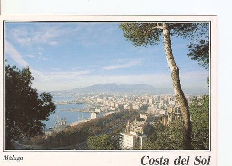 Postal 020166 : Vista general Malaga