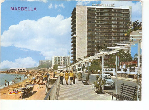 Postal 020171 : Paseo Maritimo y Playa, Costa del Sol - Malaga