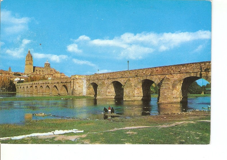 Postal 020201 : Puente Romano y Catedral - Salamanca